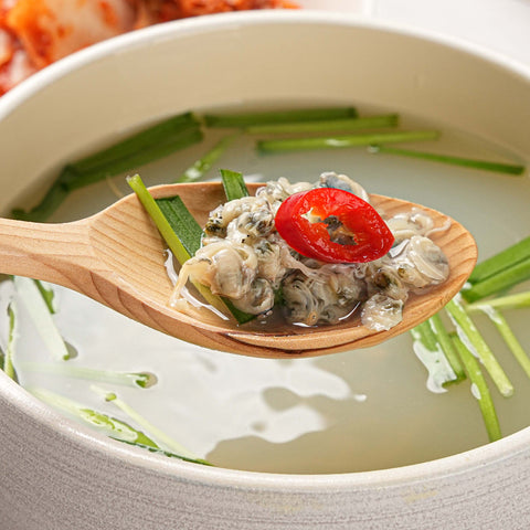 Natural Clam Soup (320g) / 자연 그대로 담은 바지락국 320g [원산지:국산(경상남도 하동군)]