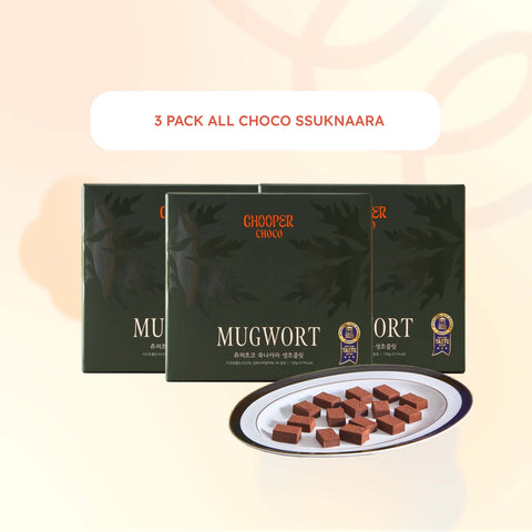 [Special Bundle 3packs] Chooper Sugar Free Chocolate (Original), Chooper Choco (Mampyeonhanga Bar) Chocolate, Chuper Ssuk Choco (Ssuknaara) Chocolate