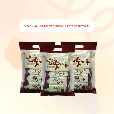 [Special Bundle 3packs] Misutgaru Powder Shake / Brown Rice Cabbage Porridge, Premium Brown Rice Porridge, and Sprouted Brown Rice Powder/ Brown Rice Misutgaru