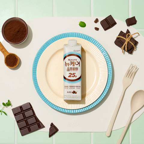 [12pcs / 24pcs] Nucare All Protein 25g Chocolate (245ml)