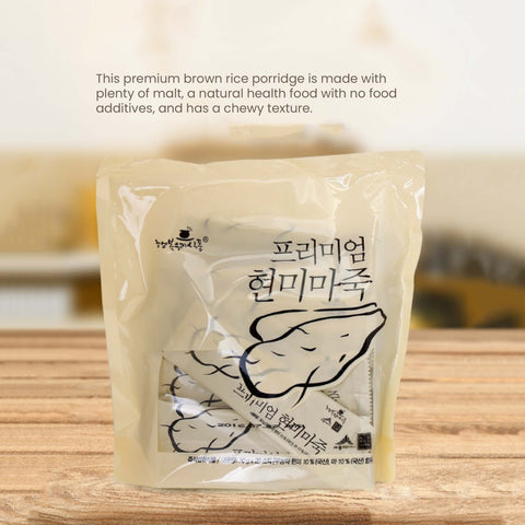 Premium Brown Rice Porridge (1 pack = 30gr x 20pcs) / 프리미엄현미마가루 선식 / 선식 미숫가루