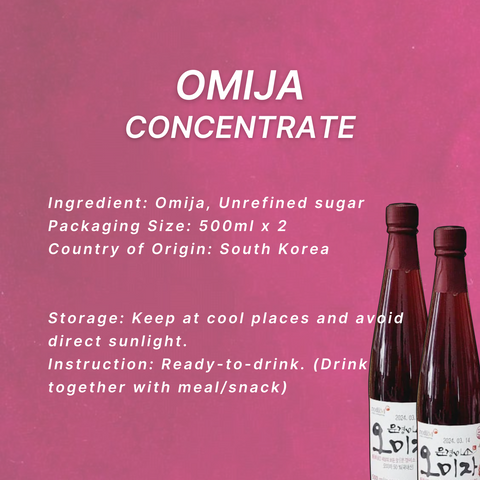 Omija Concentrate 500ml x2