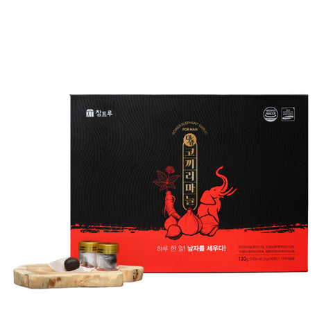 CHAMTRUE Power Elephant Garlic For Man Tablet / 대왕 코끼리마늘 대환  (자양강장제)