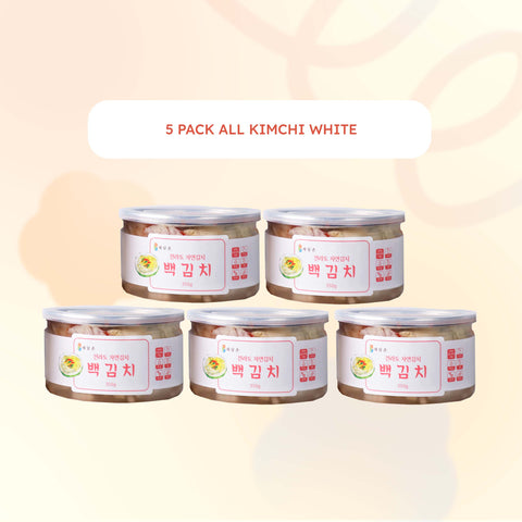 [Special Bundle 5 packs] Haedamchon Premium Canned Kimchi