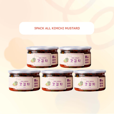 [Special Bundle 5 packs] Haedamchon Premium Canned Kimchi