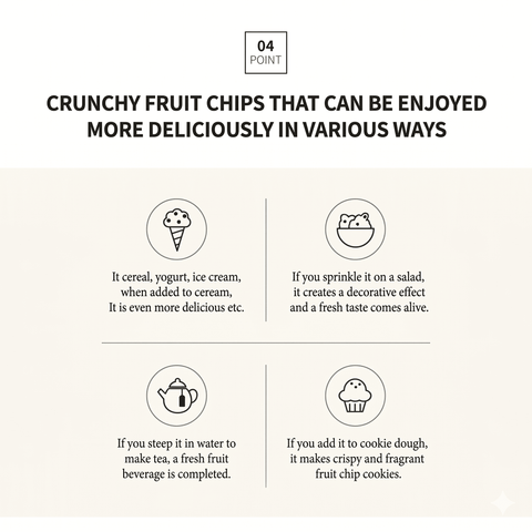 Abisak Fruit Chips Korean Pear Chips 14g