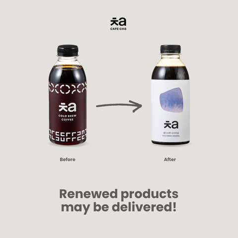 Cafe Cha Cold Brew Concentrate (500ml) / 콜드브루 원액, 500ml