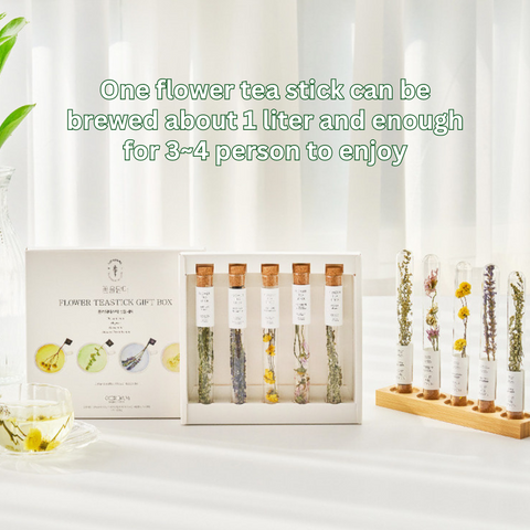 Assorted Flower Tea Stick 5ea