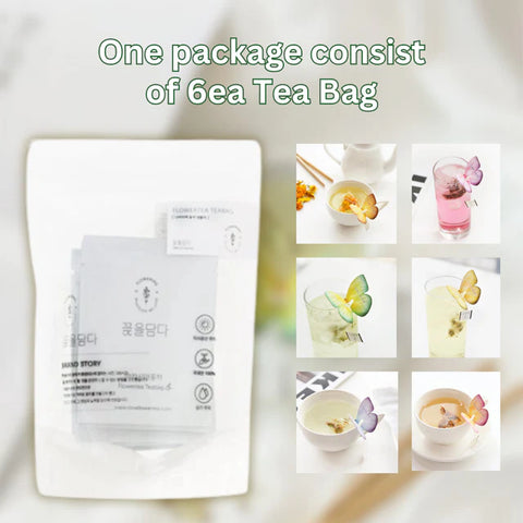 Butterfly TeaBag Sampler (6ea)