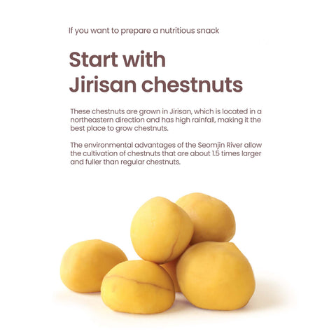 Mountain Chestnuts/Honey Chestnuts (50gr) / 알밤