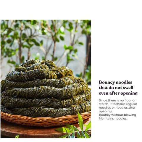 [BUY 10 GET 5 FREE] Korean Seaweed & Kelp Noodle Set with Soba and Bibim Sauce 소바소스 해초국수 & 비빔소스 다시마국수 세트 – 10개 구매 시 5개 무료