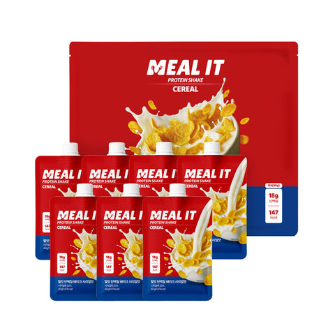 MEAL IT Protein Shake 1 Set (40g × 7 Packs) | High-Protein Meal Replacement Drink | Convenient & Balanced Nutrition