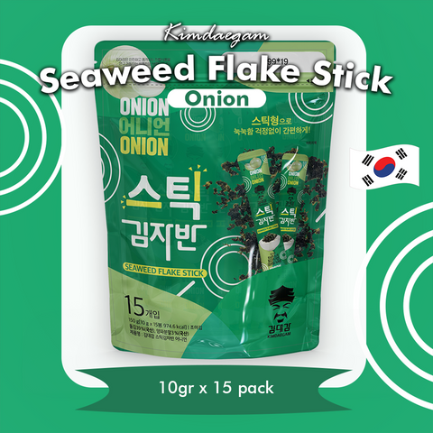 KIMDAEGAM SEAWEED FLAKE STICK Onion (10g X 15pcs/PKG)