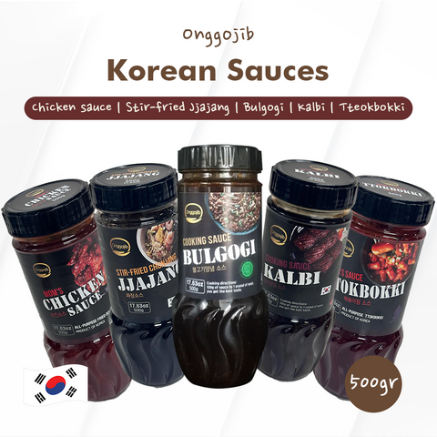 JAINCHEONG & ONGGOJIB KOREAN SAUCE