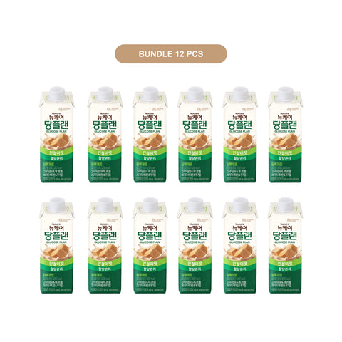 [12pcs / 24pcs] Nucare Glucose Plan Roasted Soybean (200ml) KMF HALAL