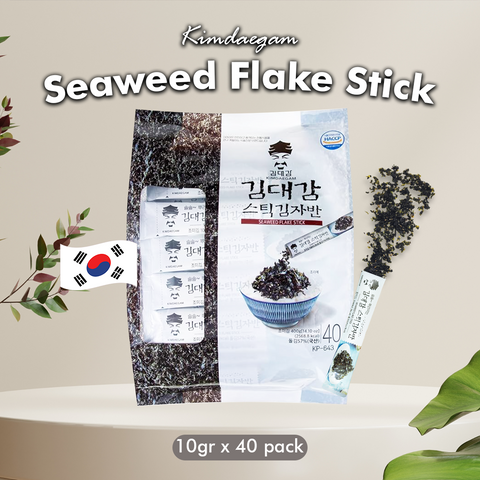 KIMDAEGAM SEAWEED FLAKE STICK  (10g X 40pcs/PKG)