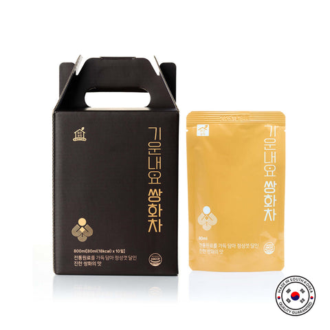 Premium Ssanghwacha Korean Herbal Extract – Traditional Energy & Wellness Tonic (80ml x 10 Packets) / 쌍화차