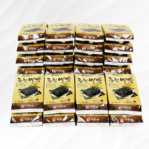 Gwangcheon BYUL MAT Seasoned Laver (16 PKG & 12 PKG)