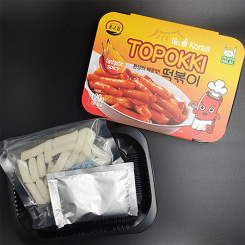 JAINCHEONG HALAL TOPOKKI PACKAGE (BOWL) 120g