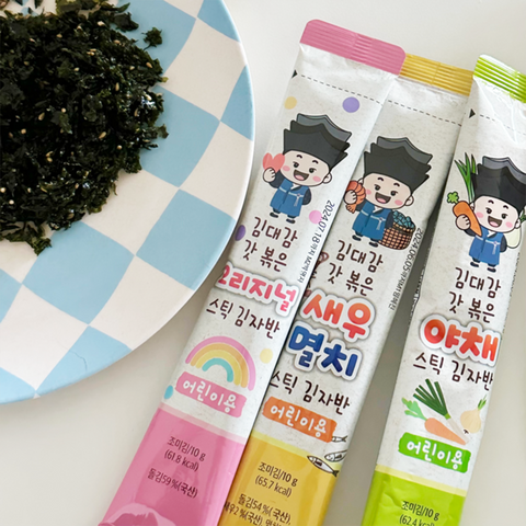 KIMDAEGAM  SEAWEED FLAKE STICK Original (Kids) (10g X 15pcs/PKG)