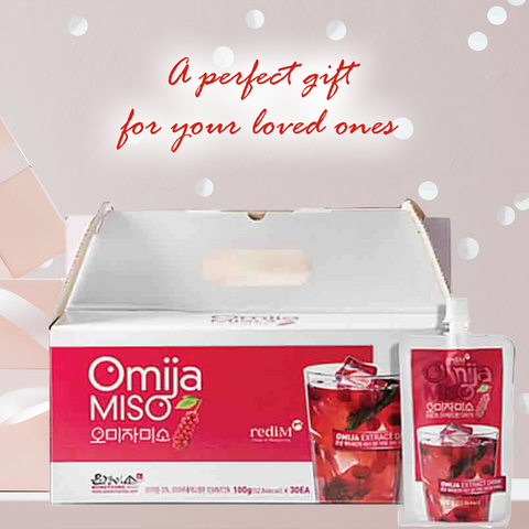 Gift Set I Omija Extract Drink 100mlx30 | Mungyeongmiso Healthy Drink Juice Hampers Gift