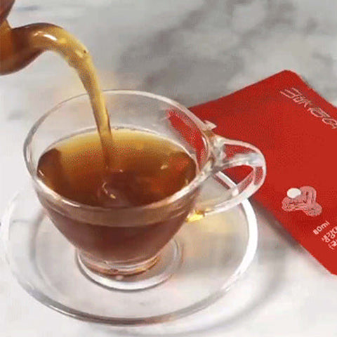 Ginger Jujube Tea – Warming Herbal Tea for Daily Wellness (80ml x 10 Packs) / 생강대추