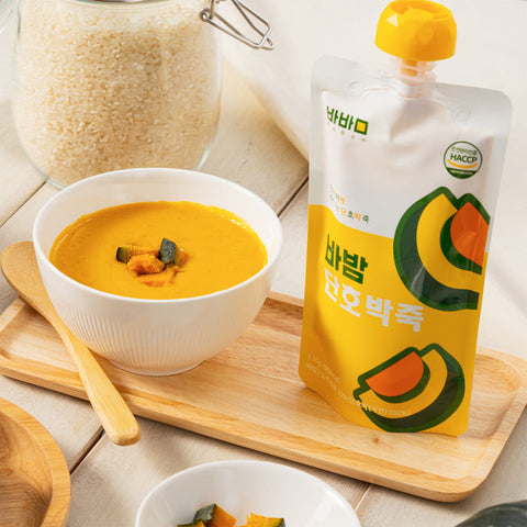 Babam Pumpkin pocket meal-Pumpkin / 바밤 포켓밀 간편한 아침 단호박 죽 130g