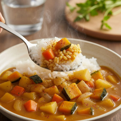 Babam Pumpkin Vegetable Curry-Spicy / 바밤 단호박 채소 카레 매운맛 180g