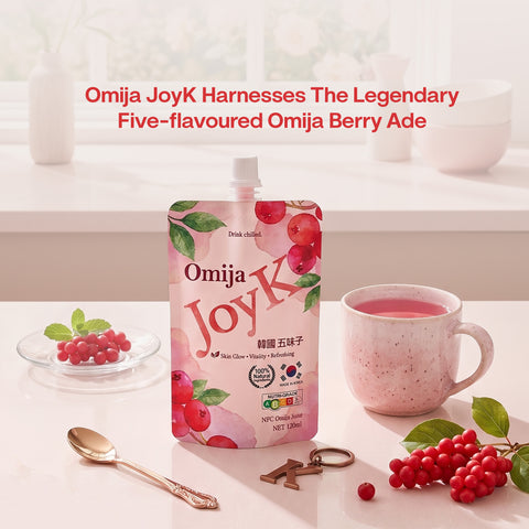 [JOYK] Premium Korean Omija Juice (10 Packs) 1 Box | 100% Organic Schisandra Berry Drink