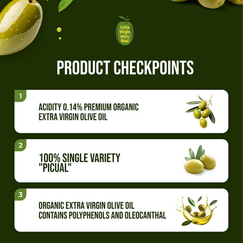 Premium Extra Virgin Olive Oil Sticks – 100% Pure Olive Oil, 1 Box (14 Packets) / 유기농올리브오일