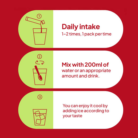 Apple Cider Vinegar ACV with Korean Red Ginseng – Daily Wellness Supplement, 5g x 30 Packs / 명원담 애사비 홍삼 30포 사과초모식초 바나바잎 애플사이다비니거 홍삼