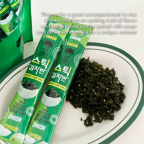 KIMDAEGAM SEAWEED FLAKE STICK Onion (10g X 15pcs/PKG)