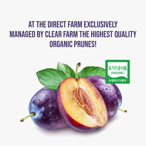 Organic Prune Juice Sticks | Squeezed Prune Juice for Digestive Wellness, 20g x 14 Packets / 유기농푸룬