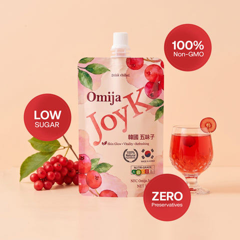 [JOYK] Premium Korean Omija Juice (10 Packs) 1 Box | 100% Organic Schisandra Berry Drink