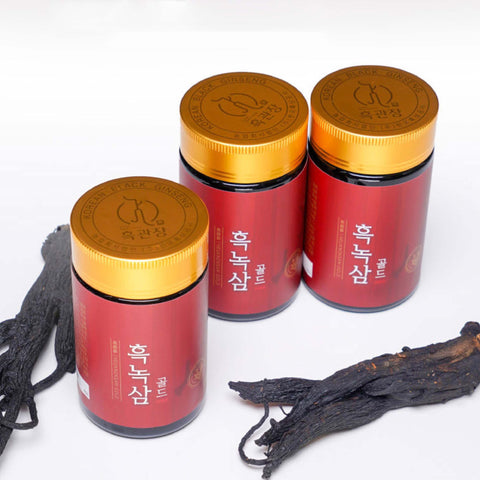 Heukgwanjang Black Antler Ginseng Gold – Premium Korean Black Ginseng & Antler Extract Formula / 흑녹삼 골드 흑삼과 녹용, 한약재의 조합으로 건강 업그레이드!