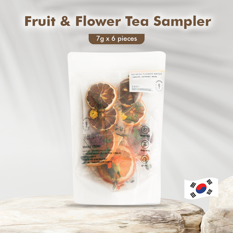 Fruit & Flower Tea Sampler (6ea)