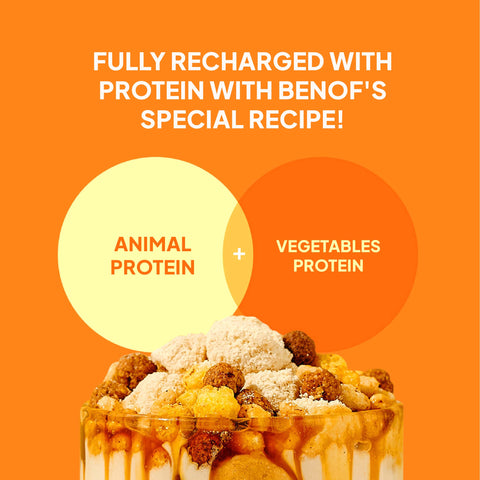 Benope Protein Shake 600g Tube | High Protein Powder | Muscle Recovery & Weight Management | Smooth Mix | Workout Nutrition
