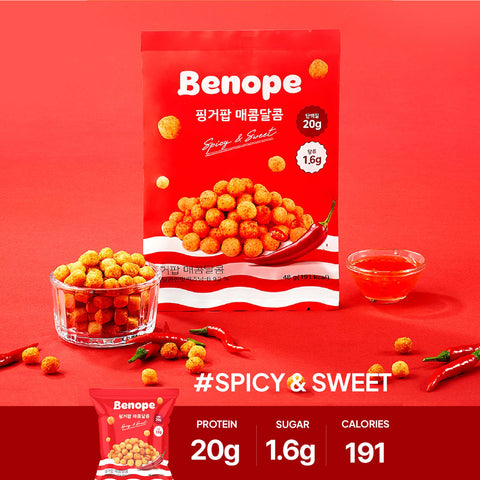 Benope Fingerpop Protein Snack 3 Flavor Mix – High Protein Snack, Healthy & Tasty On-the-Go