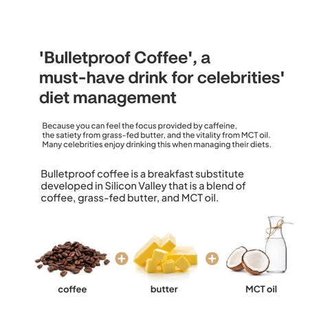 MyNormal Bulletproof Zero Sugar Butter Coffee / 마이노멀 방탄커피 오리지널 6개입