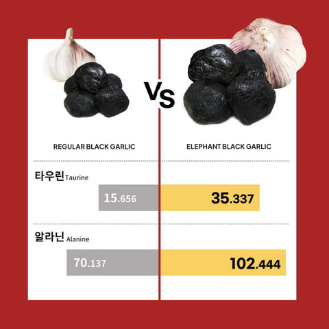 Elephant Black Garlic Extract Drink – Aged Black Garlic Health Supplement / 코끼리 흑마늘 진액 흑마늘즙 엑기스