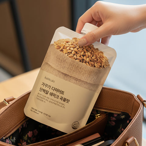 KAKKUKI Grain Diet Shake 7pcs 50gram – High Protein, High Fiber Meal Replacement for Weight Management