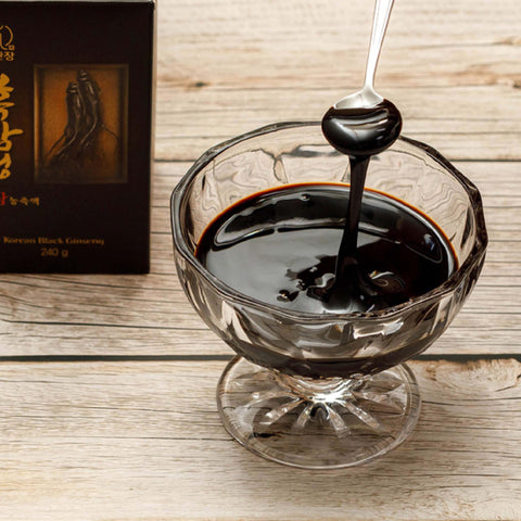 Heukgwanjang Korean Black Ginseng Extract – Premium 100% Black Ginseng Concentrate / 흑관장 흑삼정 흑삼의 진한 맛과 효과를 즐기는 흑삼 진액 100%