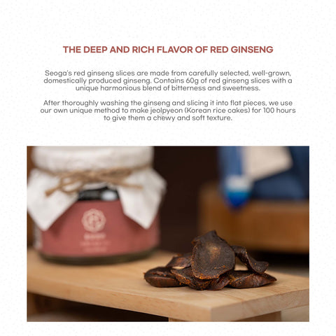 Soft Dried Red Ginseng Jeonggwa 1Pcs (60g)