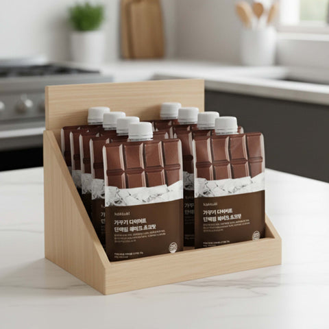 KAKKUKI Premium Chocolate Diet Shake 7Pcs 50g/set – Healthy Meal Replacement for Slimming & Weight Control