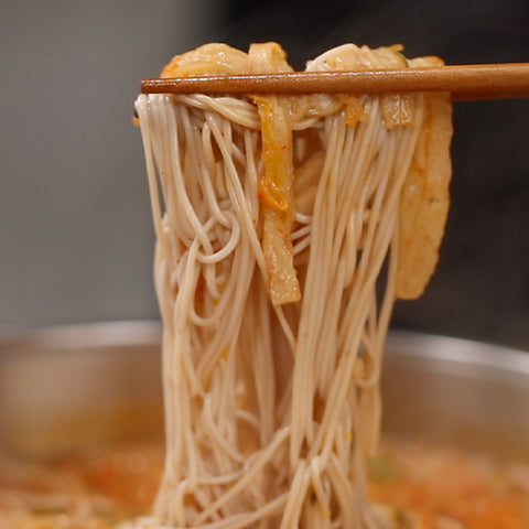 [NEW] Haechomiin Black Bean Diet Noodles – Konjac Jajangmyeon Set with Bibim/Soba Sauce / 해초미인 검은콩국수