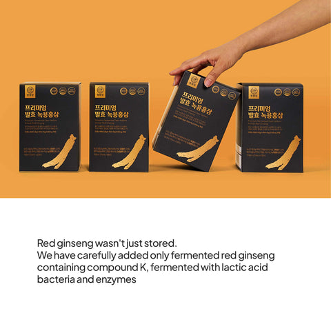 Premium Fermented Deer Antlers Korean Red Ginseng Extract – Health Tonic 70ml x 90 Packs