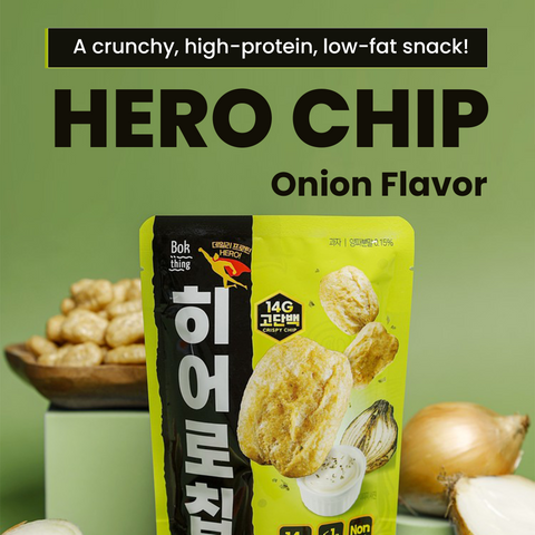 [Special Bundle 10pack] Hero Protein Chip (Onion, Chili Pepper)