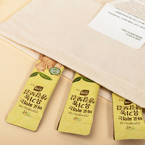 HEALTHY TREE Organic Ginger Extract Ready To Drink Stick 15gx30Packs / 바로 짜먹는 유기농 생강보감 진액