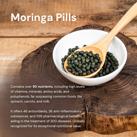 DUROOWRLL Moringa Pills (25g*1/box) / 모링가 알약 (25g*1/상자)