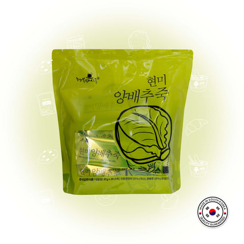 Brown Rice Cabbage Porridge (1 pack = 30gr x 20pcs) / 현미양배추 선식 미숫가루 / 선식 미숫가루